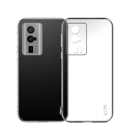 Xiaomi Redmi K60/K60 Pro Clear TPU Case - Ultra-Thin, Shockproof, Anti-Yellowing Transparent Soft Protective Cover with Precise Cutouts, Scratch Resistance & Lightweight Design