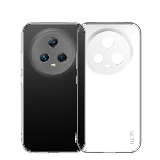 Honor Magic5 Clear TPU Case - Ultra-Thin, Shockproof, Anti-Yellowing Transparent Soft Protective Cover with Precise Cutouts, Scratch Resistance & Lightweight Design