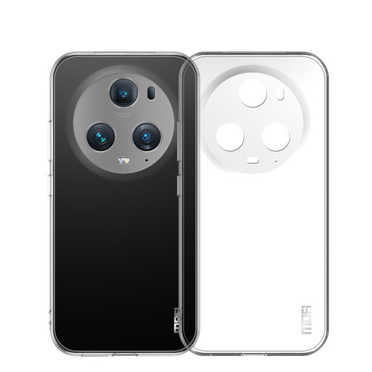 Honor Magic5 Pro Clear TPU Case - Ultra-Thin, Shockproof, Anti-Yellowing Transparent Soft Protective Cover with Precise Cutouts, Scratch Resistance & Lightweight Design