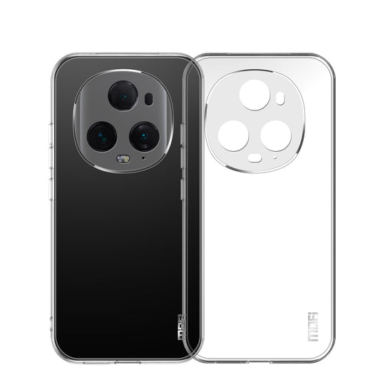 Honor Magic5 Ultimate Clear TPU Case - Ultra-Thin, Shockproof, Anti-Yellowing Transparent Soft Protective Cover with Precise Cutouts, Scratch Resistance & Lightweight Design