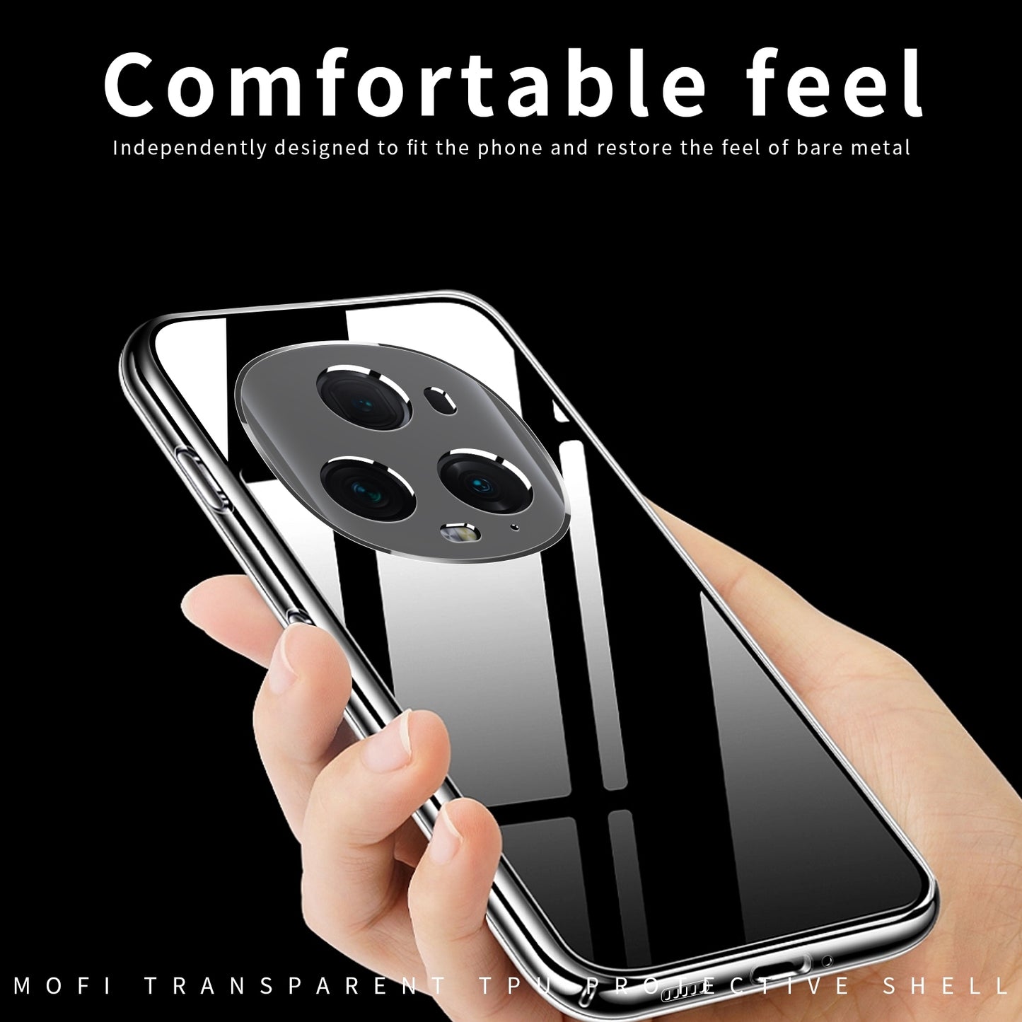 Honor Magic5 Ultimate Clear TPU Case - Ultra-Thin, Shockproof, Anti-Yellowing Transparent Soft Protective Cover with Precise Cutouts, Scratch Resistance & Lightweight Design