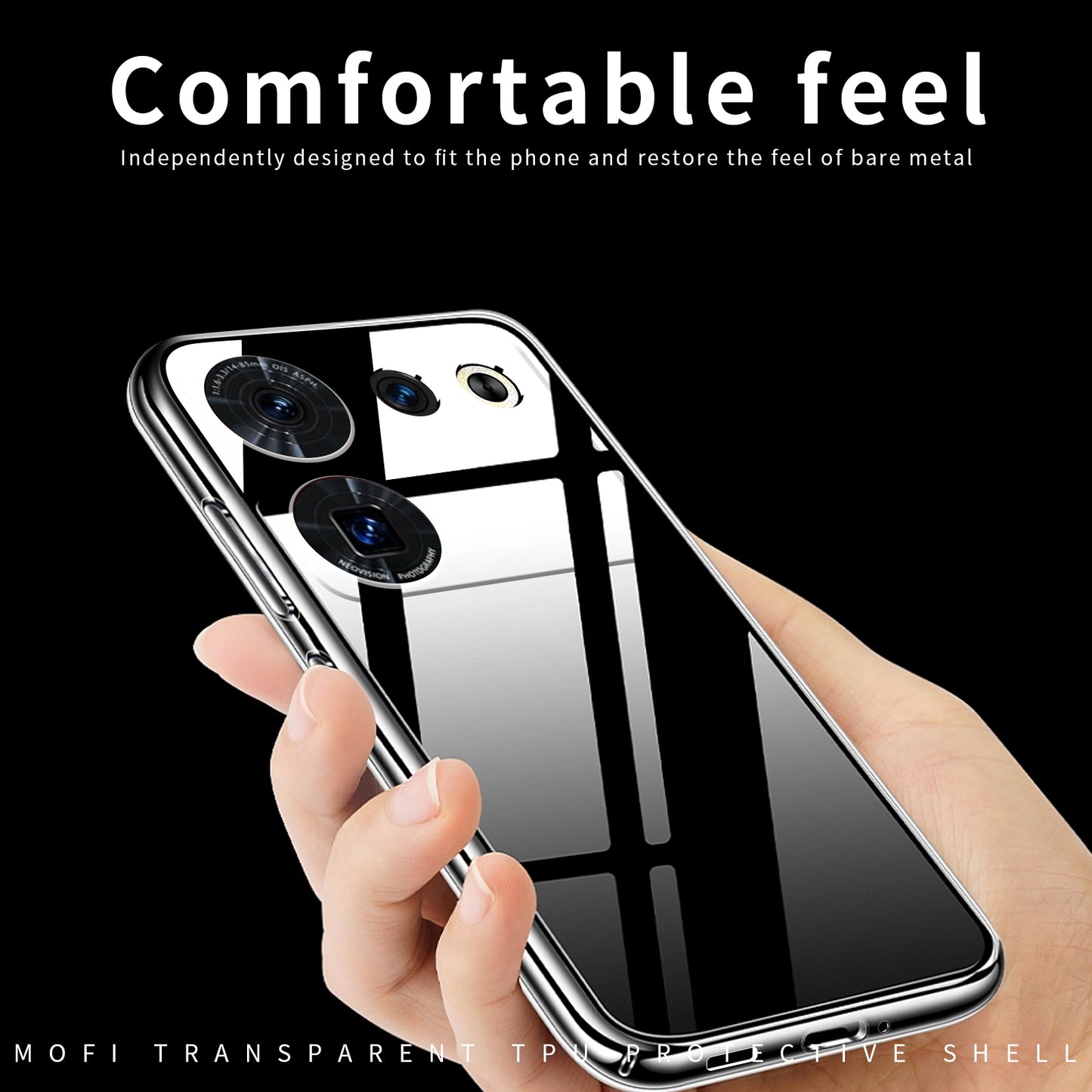 ZTE Nubia Z50 Ultra Clear TPU Case - Ultra-Thin, Shockproof, Anti-Yellowing Transparent Soft Protective Cover with Precise Cutouts, Scratch Resistance & Lightweight Design