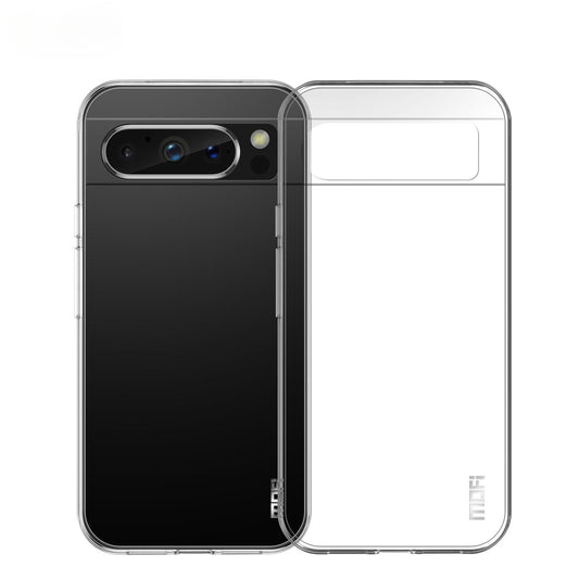 Google Pixel 8 Pro Clear TPU Case - Ultra-Thin, Shockproof, Anti-Yellowing Transparent Soft Protective Cover with Precise Cutouts, Scratch Resistance & Lightweight Design