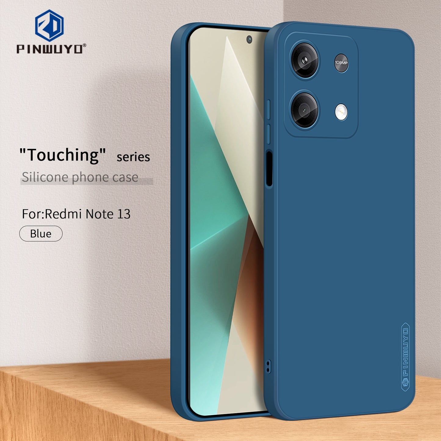 Xiaomi Redmi Note 13 5G Phone Case - Liquid Silicone TPU Protective Cover with Anti-Scratch, Shockproof Design, Fingerprint Resistant & Soft Grip Feel