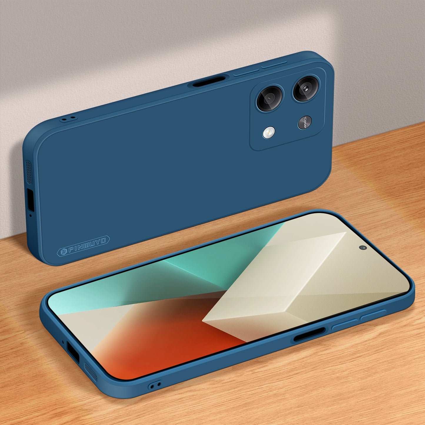 Xiaomi Redmi Note 13 5G Phone Case - Liquid Silicone TPU Protective Cover with Anti-Scratch, Shockproof Design, Fingerprint Resistant & Soft Grip Feel