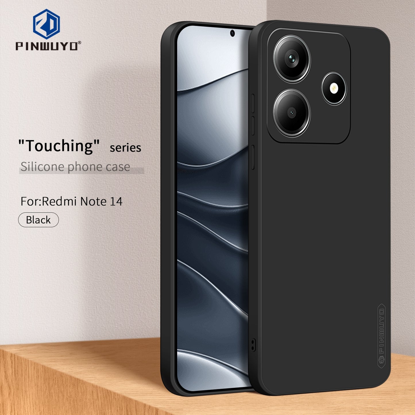 Xiaomi Redmi Note 14 5G Phone Case - Liquid Silicone TPU Protective Cover with Anti-Scratch, Shockproof Design, Fingerprint Resistant & Soft Grip Feel