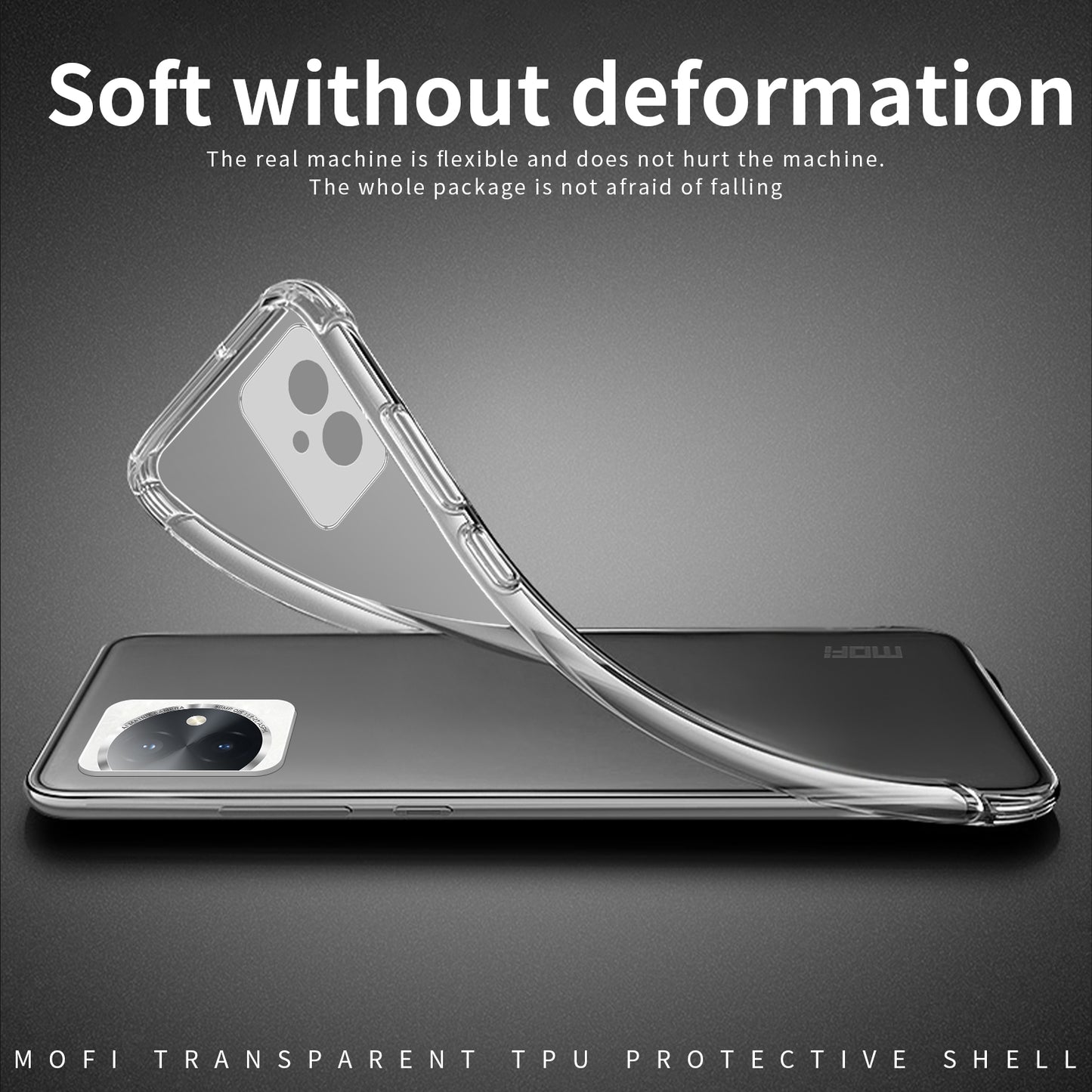 Honor 100 Clear TPU Case - Ultra-Thin, Shockproof, Anti-Yellowing Transparent Soft Protective Cover with Precise Cutouts, Scratch Resistance & Lightweight Design