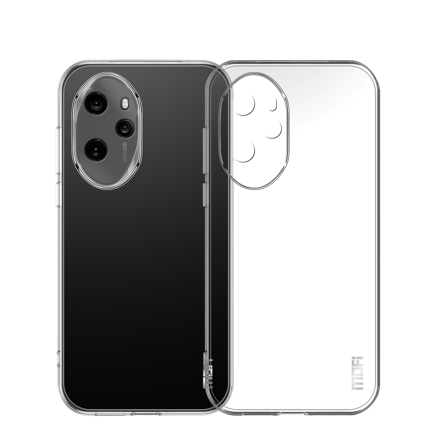 Honor 100 Pro Clear TPU Case - Ultra-Thin, Shockproof, Anti-Yellowing Transparent Soft Protective Cover with Precise Cutouts, Scratch Resistance & Lightweight Design