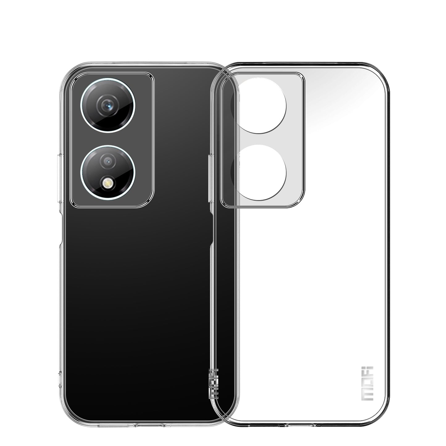 Honor X7b Clear TPU Case - Ultra-Thin, Shockproof, Anti-Yellowing Transparent Soft Protective Cover with Precise Cutouts, Scratch Resistance & Lightweight Design