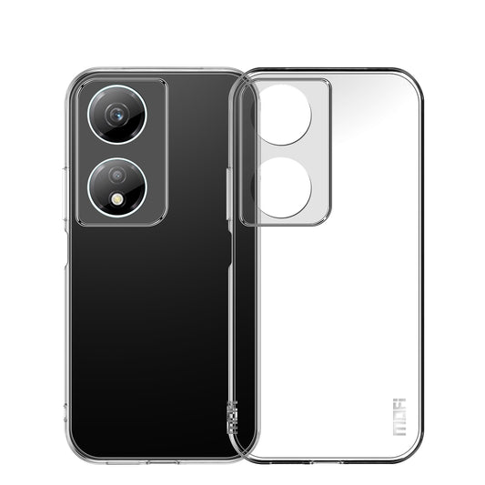 Honor X7b Clear TPU Case - Ultra-Thin, Shockproof, Anti-Yellowing Transparent Soft Protective Cover with Precise Cutouts, Scratch Resistance & Lightweight Design