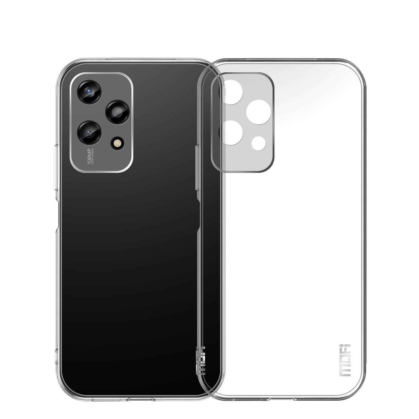 Honor 200 Lite Global Clear TPU Case - Ultra-Thin, Shockproof, Anti-Yellowing Transparent Soft Protective Cover with Precise Cutouts, Scratch Resistance & Lightweight Design