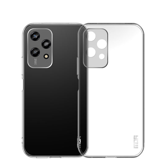 Honor 200 Lite Global Clear TPU Case - Ultra-Thin, Shockproof, Anti-Yellowing Transparent Soft Protective Cover with Precise Cutouts, Scratch Resistance & Lightweight Design