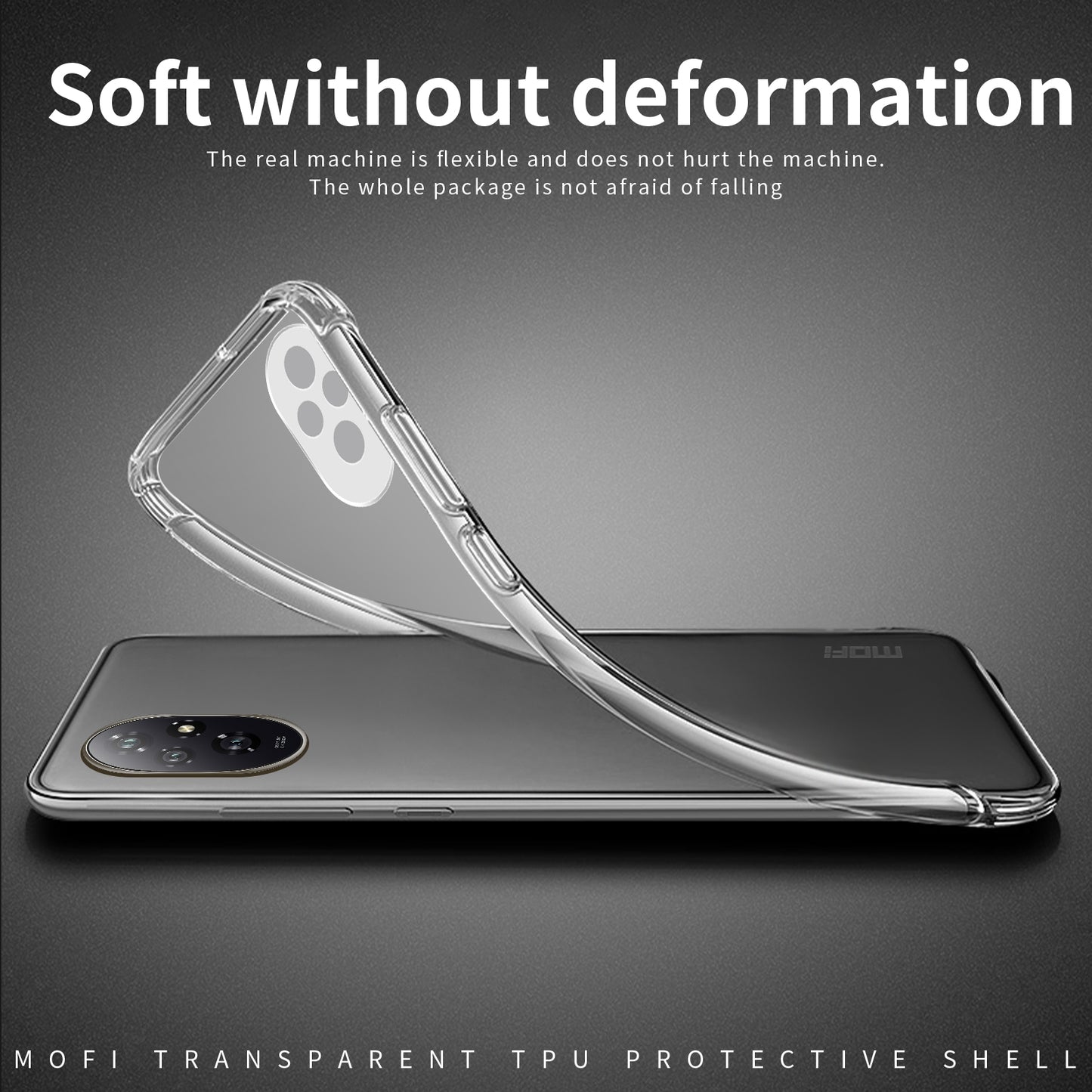 Honor 200 Clear TPU Case - Ultra-Thin, Shockproof, Anti-Yellowing Transparent Soft Protective Cover with Precise Cutouts, Scratch Resistance & Lightweight Design