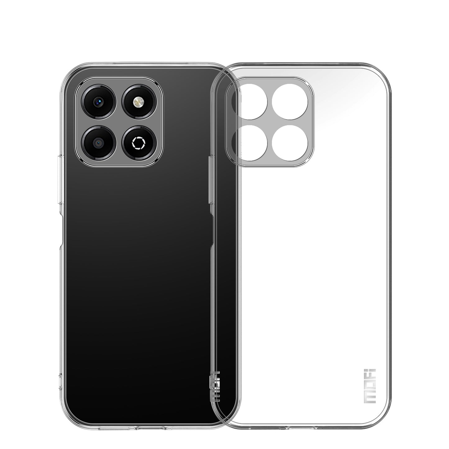 Honor X5b/X5b Plus Clear TPU Case - Ultra-Thin, Shockproof, Anti-Yellowing Transparent Soft Protective Cover with Precise Cutouts, Scratch Resistance & Lightweight Design