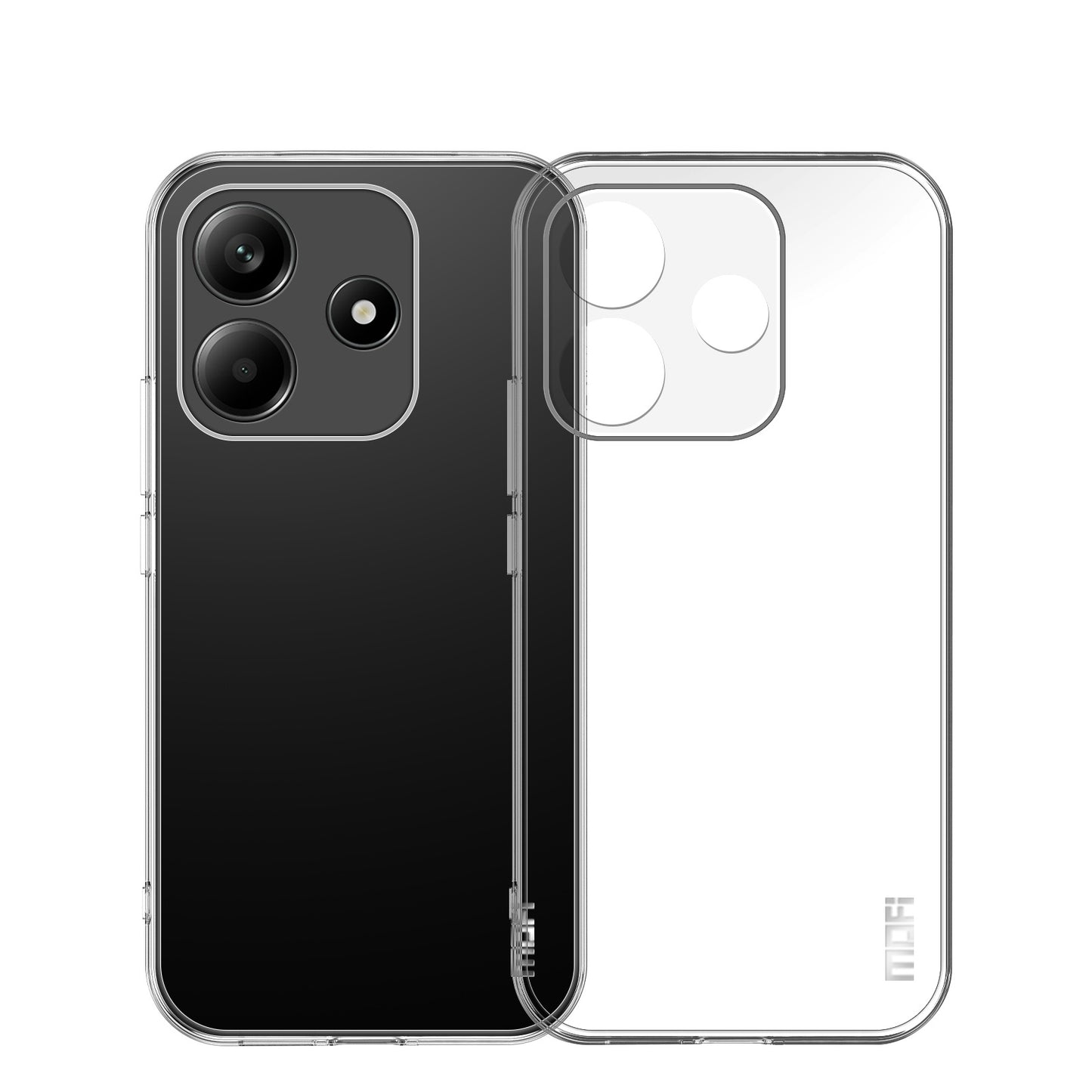 Xiaomi Redmi Note 14 5G Clear TPU Case - Ultra-Thin, Shockproof, Anti-Yellowing Transparent Soft Protective Cover with Precise Cutouts, Scratch Resistance & Lightweight Design