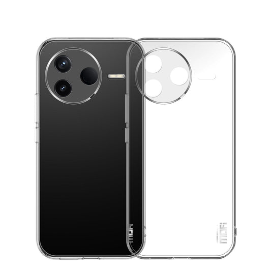 Xiaomi Redmi K80 Clear TPU Case - Ultra-Thin, Shockproof, Anti-Yellowing Transparent Soft Protective Cover with Precise Cutouts, Scratch Resistance & Lightweight Design