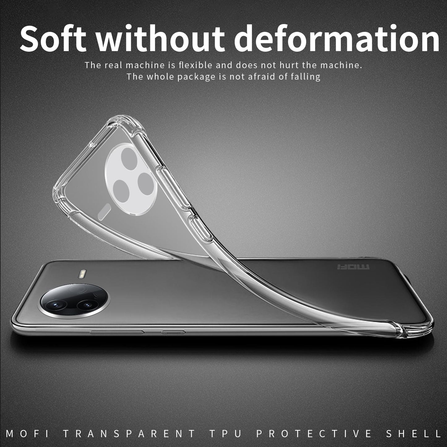 Xiaomi Redmi K80 Clear TPU Case - Ultra-Thin, Shockproof, Anti-Yellowing Transparent Soft Protective Cover with Precise Cutouts, Scratch Resistance & Lightweight Design