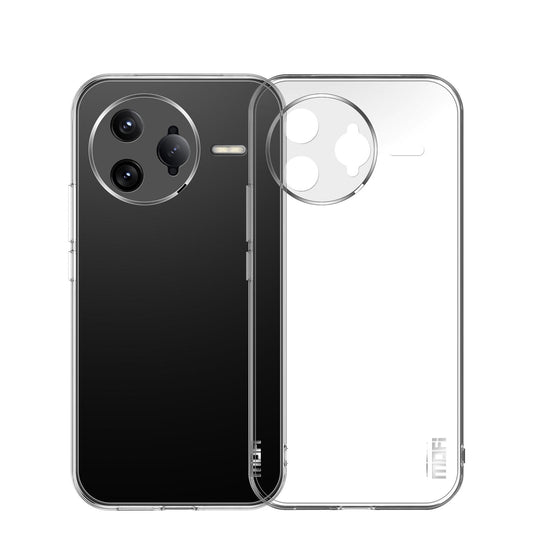Xiaomi Redmi K80 Pro Clear TPU Case - Ultra-Thin, Shockproof, Anti-Yellowing Transparent Soft Protective Cover with Precise Cutouts, Scratch Resistance & Lightweight Design