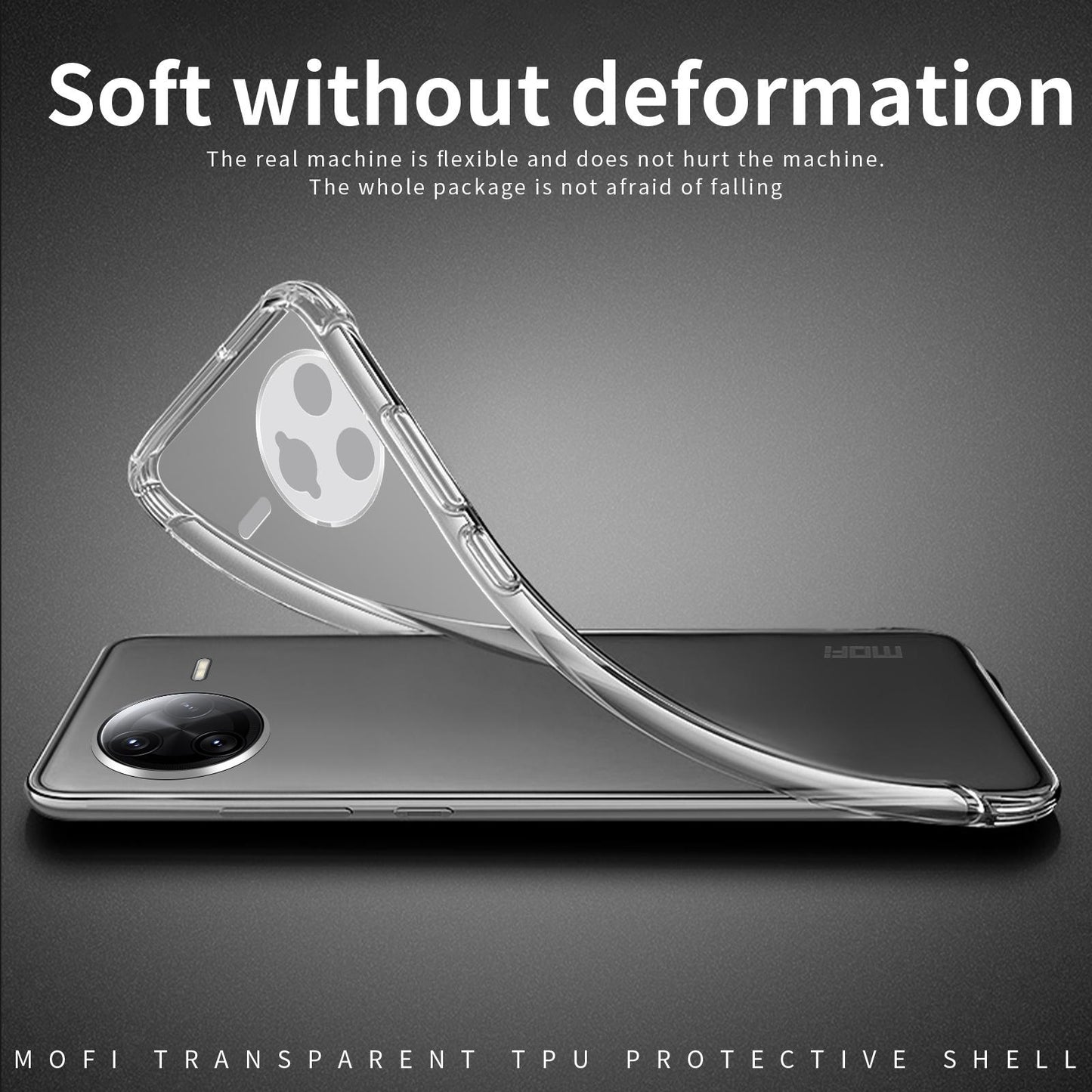 Xiaomi Redmi K80 Pro Clear TPU Case - Ultra-Thin, Shockproof, Anti-Yellowing Transparent Soft Protective Cover with Precise Cutouts, Scratch Resistance & Lightweight Design