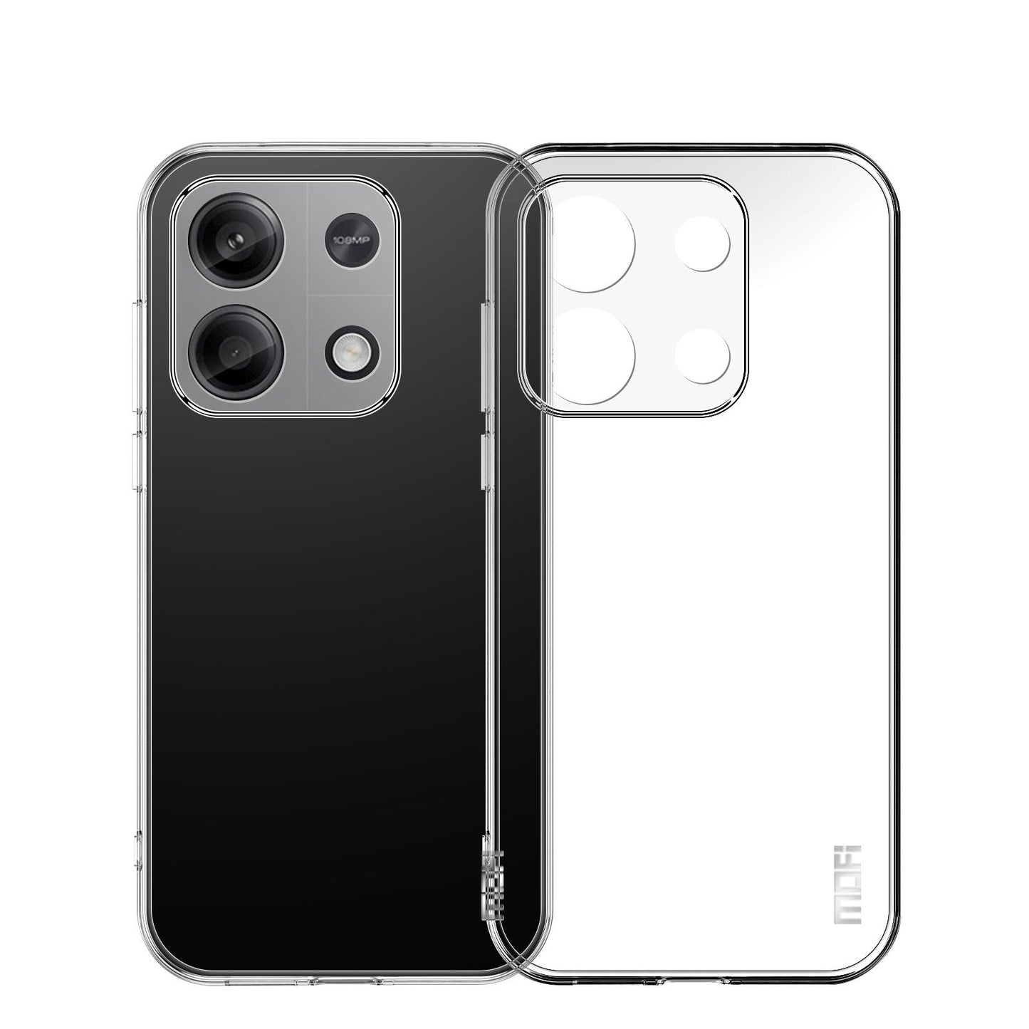 Xiaomi Redmi Note 14s Clear TPU Case - Ultra-Thin, Shockproof, Anti-Yellowing Transparent Soft Protective Cover with Precise Cutouts, Scratch Resistance & Lightweight Design