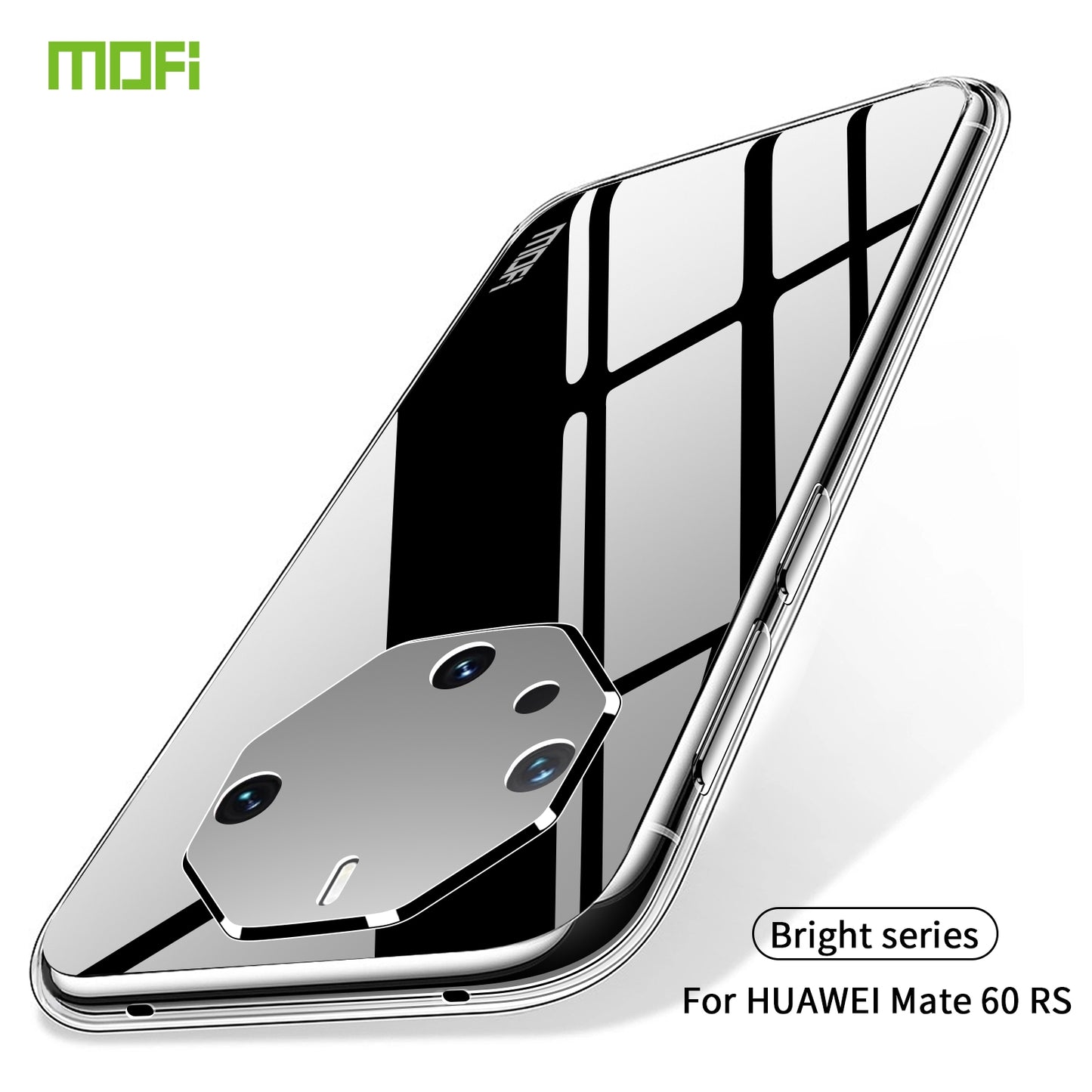 Huawei Mate 60 RS Ultimate Clear TPU Case - Ultra-Thin, Shockproof, Anti-Yellowing Transparent Soft Protective Cover with Precise Cutouts, Scratch Resistance & Lightweight Design