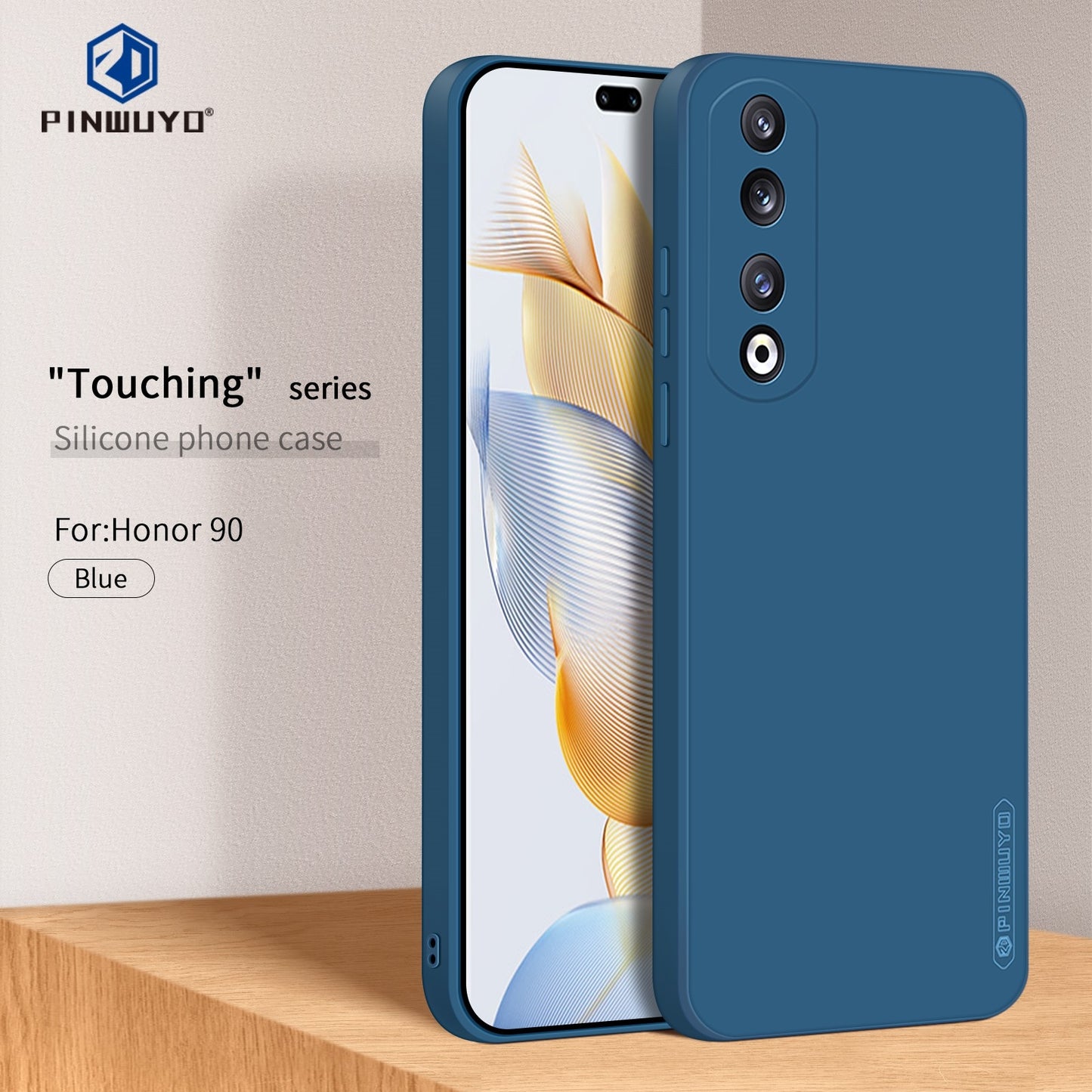 Honor 90 Phone Case - Liquid Silicone TPU Protective Cover with Anti-Scratch, Shockproof Design, Fingerprint Resistant & Soft Grip Feel