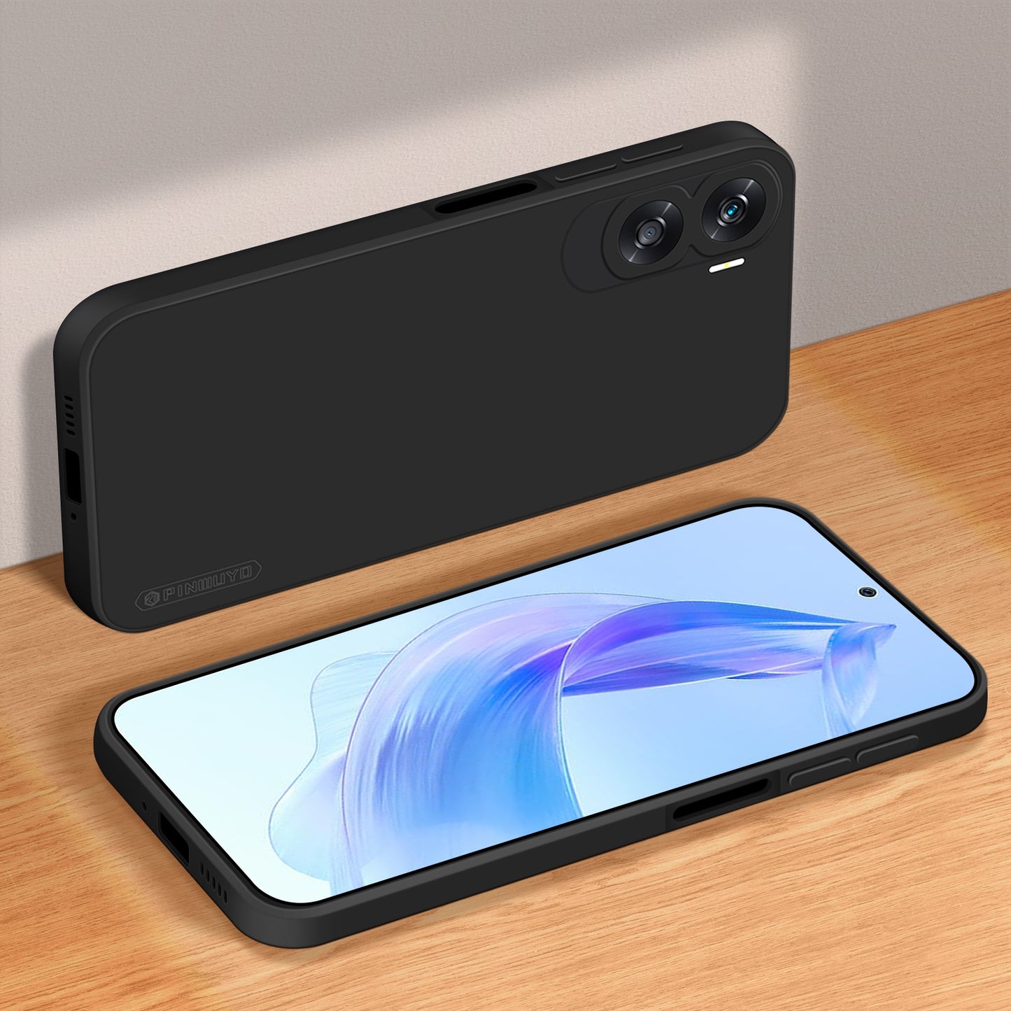 Honor X50i Phone Case - Liquid Silicone TPU Protective Cover with Anti-Scratch, Shockproof Design, Fingerprint Resistant & Soft Grip Feel