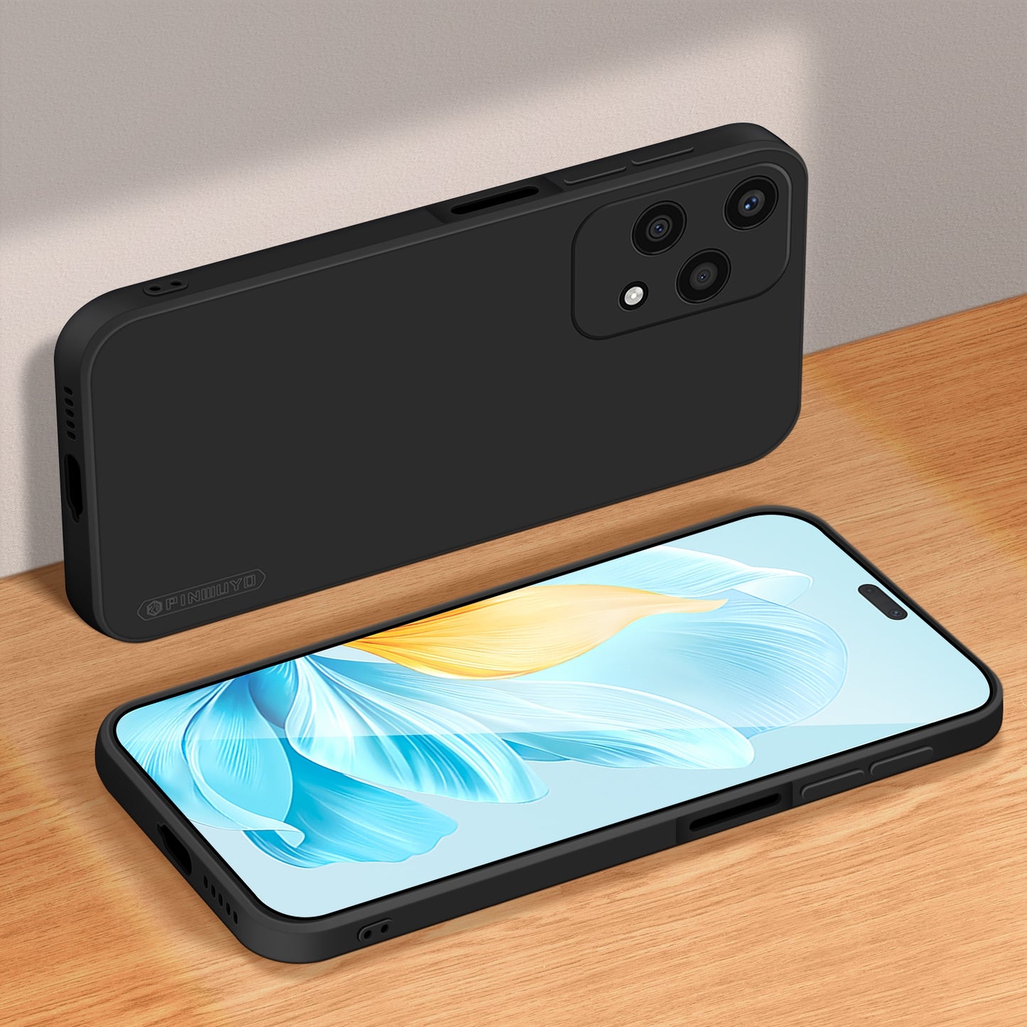 Honor 200 Lite Global Phone Case - Liquid Silicone TPU Protective Cover with Anti-Scratch, Shockproof Design, Fingerprint Resistant & Soft Grip Feel