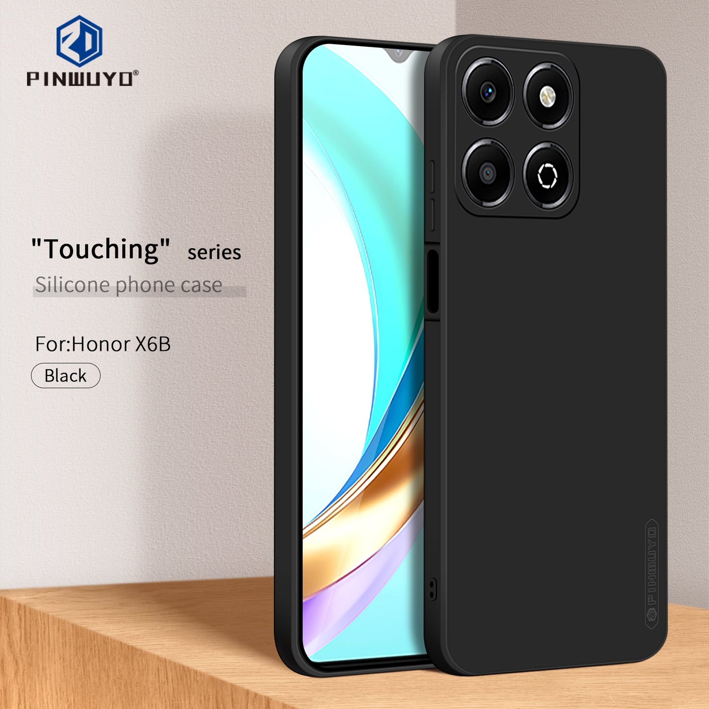 Honor X6b Phone Case - Liquid Silicone TPU Protective Cover with Anti-Scratch, Shockproof Design, Fingerprint Resistant & Soft Grip Feel