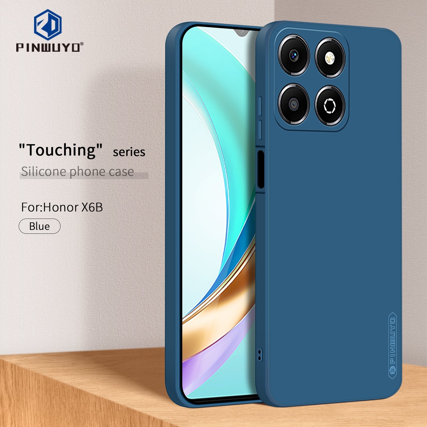 Honor X6b Phone Case - Liquid Silicone TPU Protective Cover with Anti-Scratch, Shockproof Design, Fingerprint Resistant & Soft Grip Feel