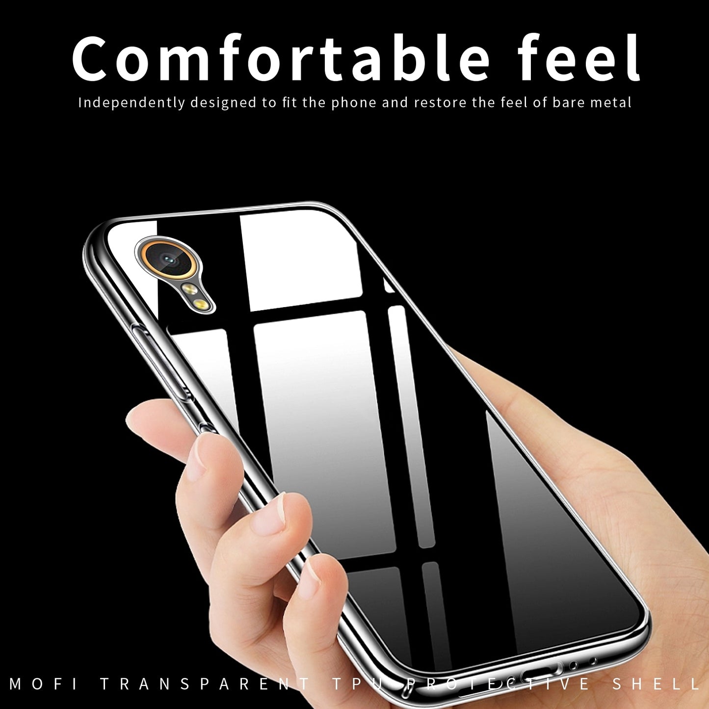 Samsung Galaxy Xcover 7 Clear TPU Case - Ultra-Thin, Shockproof, Anti-Yellowing Transparent Soft Protective Cover with Precise Cutouts, Scratch Resistance & Lightweight Design