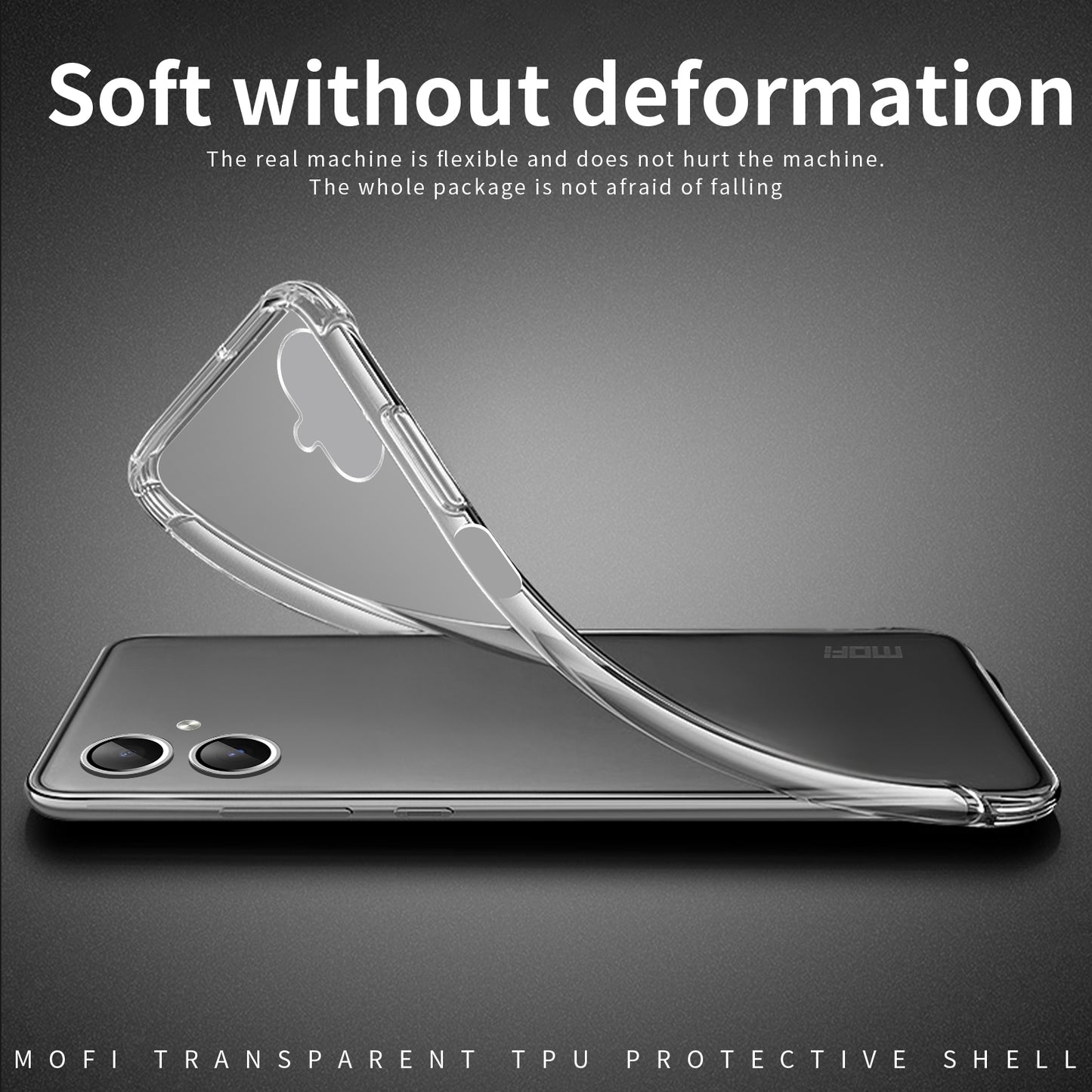 Samsung Galaxy A06 4G Clear TPU Case - Ultra-Thin, Shockproof, Anti-Yellowing Transparent Soft Protective Cover with Precise Cutouts, Scratch Resistance & Lightweight Design