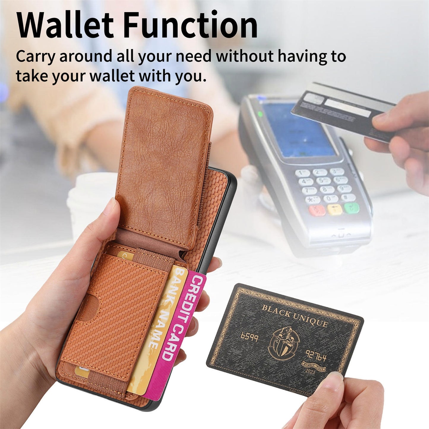 For Xiaomi 12 Lite Vertical Flip Wallet Stand Phone Case with Carbon Fibre Pattern