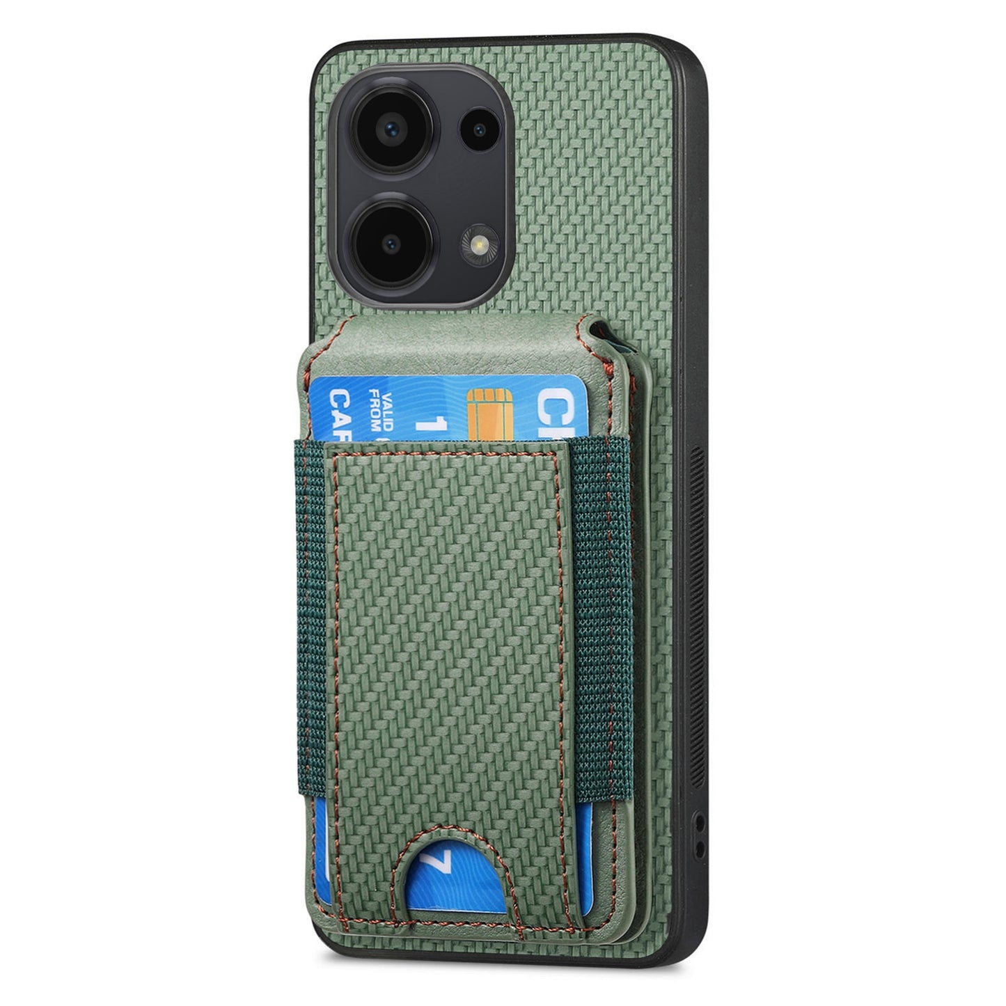 For Xiaomi 12 Lite Vertical Flip Wallet Stand Phone Case with Carbon Fibre Pattern
