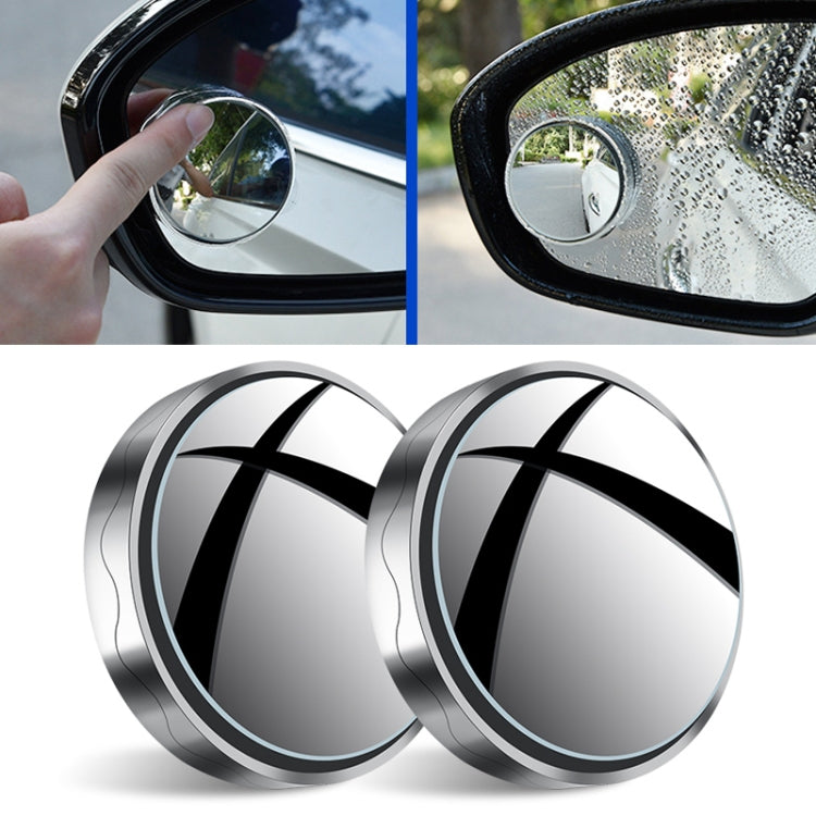 HD Blind Spot Mirror Pair - Large View Suction Cup Reversing Mirrors