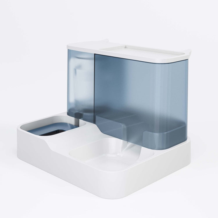 Large Capacity 2-in-1 Cat Feeder & Water Dispenser - Automatic Pet Feeding Solution