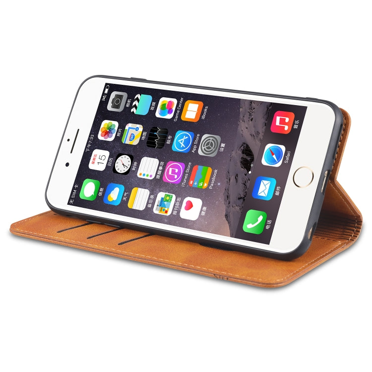 iPhone 6 Leather Wallet Case with Card Holder & Magnetic Closure