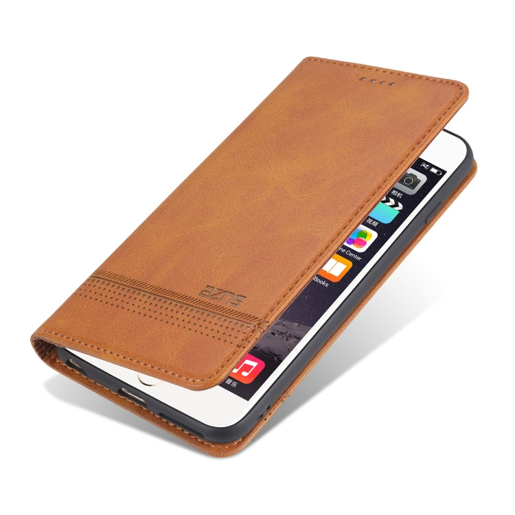 iPhone 6 Plus Leather Wallet Case with Card Holder & Magnetic Closure