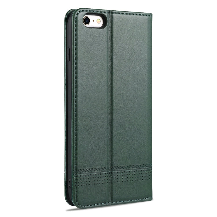iPhone 6 Plus Leather Wallet Case with Card Holder & Magnetic Closure