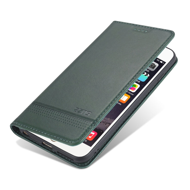 iPhone 6 Plus Leather Wallet Case with Card Holder & Magnetic Closure