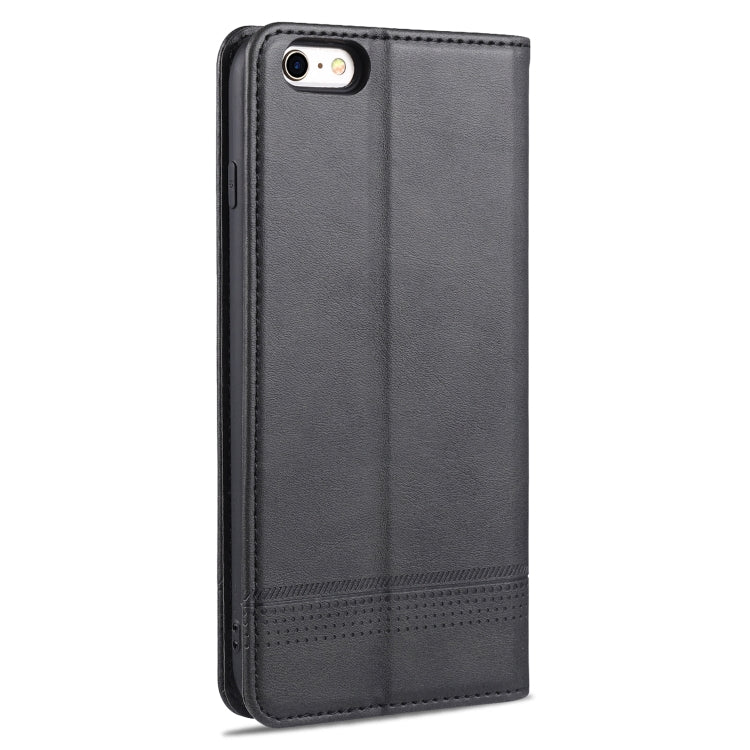 iPhone 6 Plus Leather Wallet Case with Card Holder & Magnetic Closure