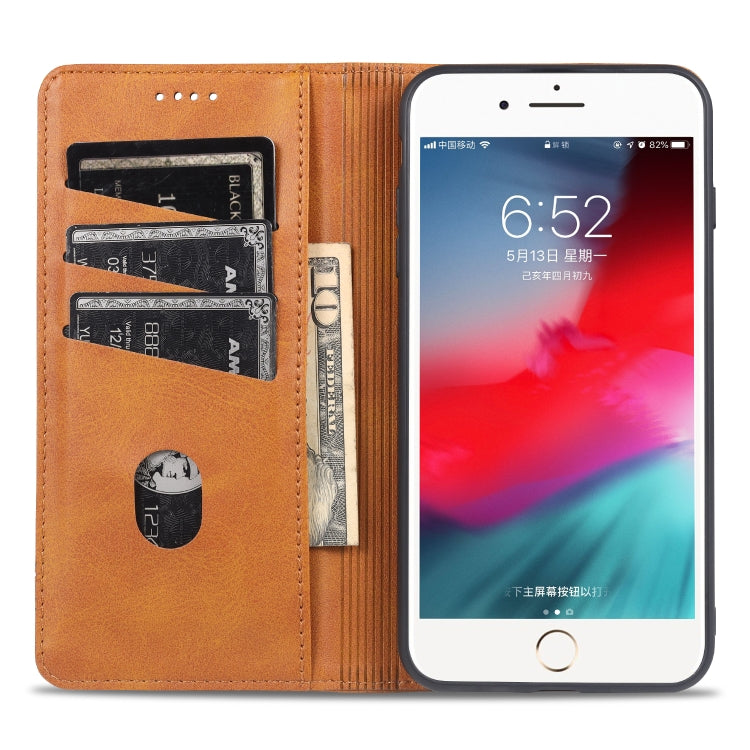 iPhone 7 Plus/8 Plus Leather Wallet Case with Card Holder & Magnetic Closure