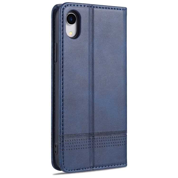iPhone XR Leather Wallet Case with Card Holder & Magnetic Closure