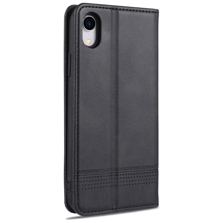 iPhone XR Leather Wallet Case with Card Holder & Magnetic Closure