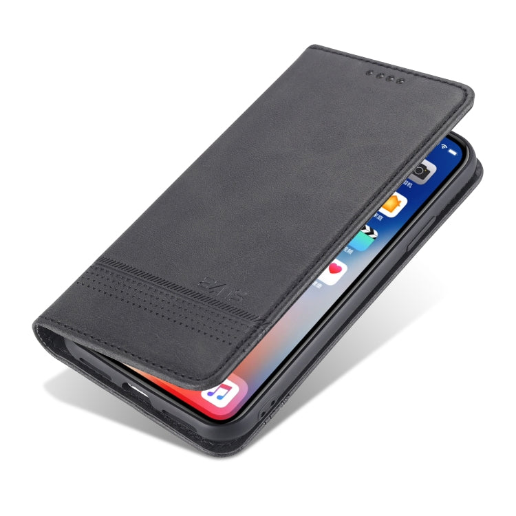 iPhone XR Leather Wallet Case with Card Holder & Magnetic Closure