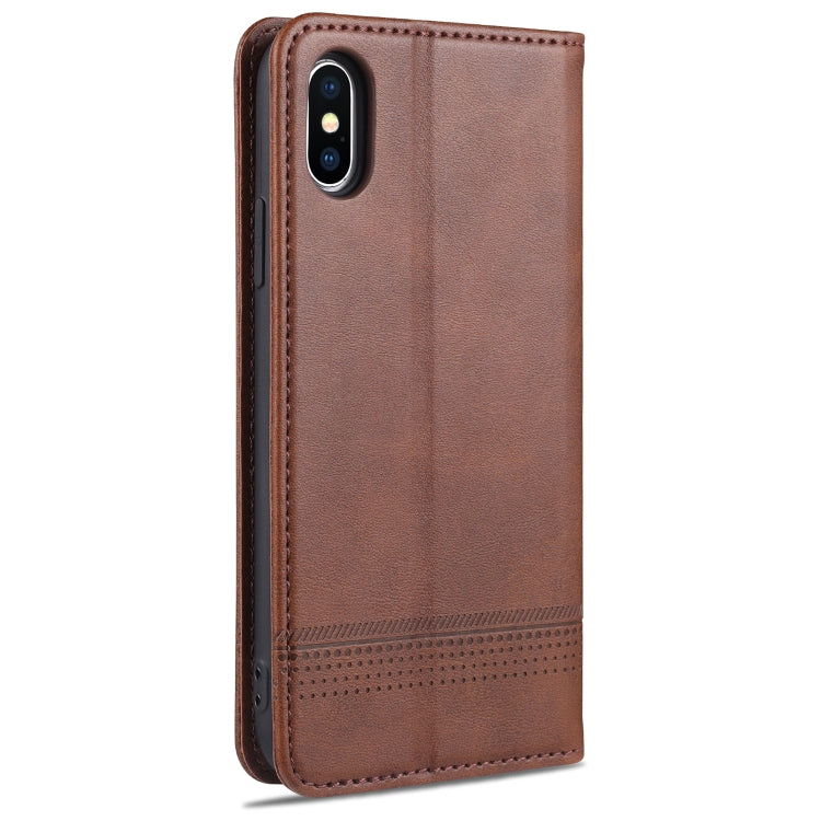 iPhone XS Max Leather Wallet Case with Card Holder & Magnetic Closure