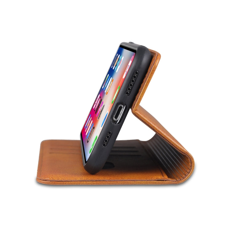 iPhone XS Max Leather Wallet Case with Card Holder & Magnetic Closure