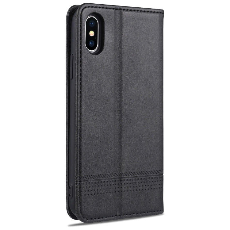 iPhone XS Max Leather Wallet Case with Card Holder & Magnetic Closure