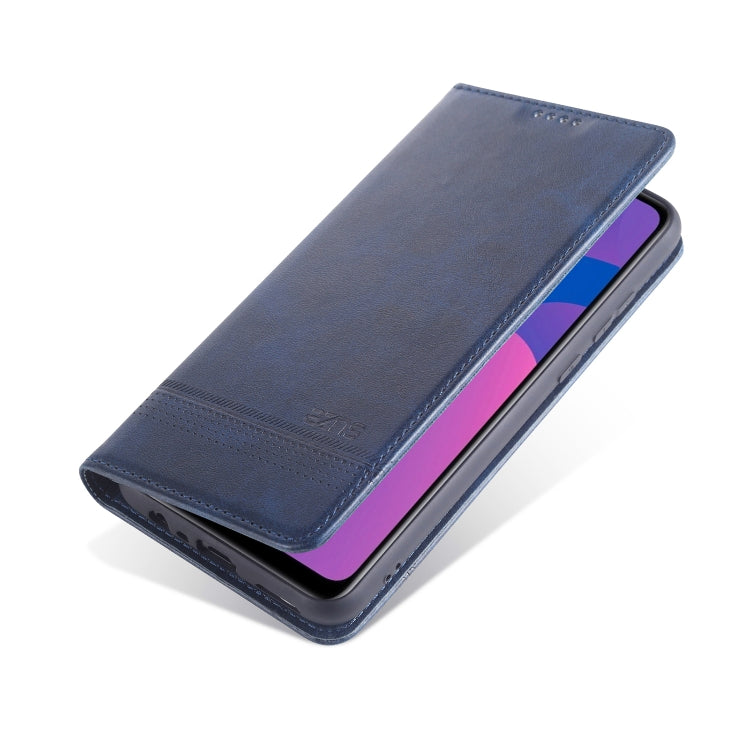 For OPPO A15 Leather Wallet Case with Card Holder & Magnetic Closure