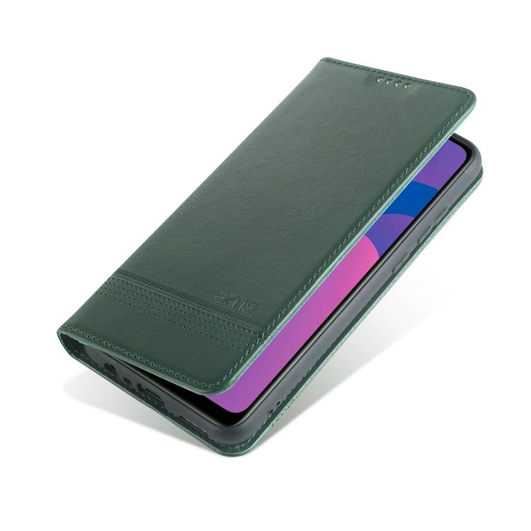 For OPPO A15 Leather Wallet Case with Card Holder & Magnetic Closure